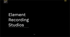 Desktop Screenshot of elementrecordingstudios.com