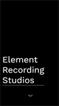 Mobile Screenshot of elementrecordingstudios.com